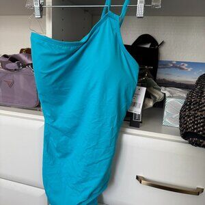 La Blanca Women's One Piece Swimsuit Single Shoulder Tummy Control Bathing Suit